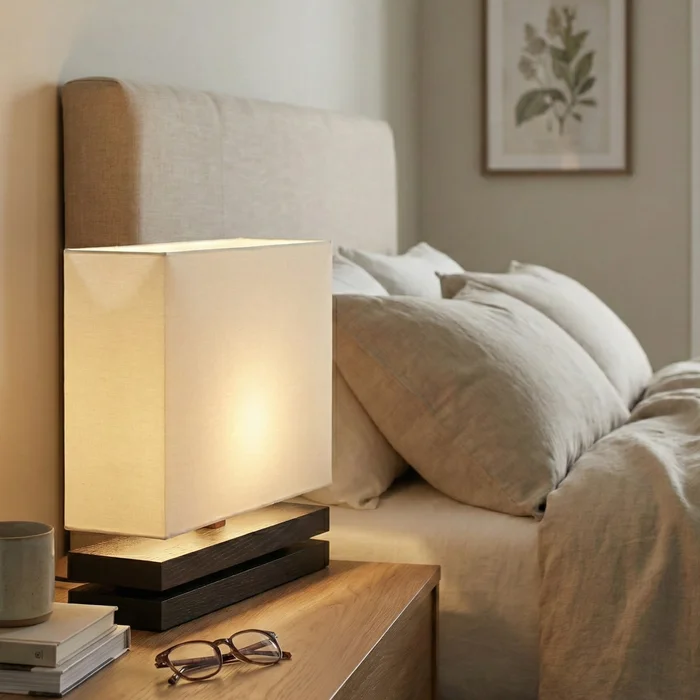Lámpara de Mesa Zenith Horizon en Blanco - Lámparas de mesa, Uruguay | La Perla, vista 4