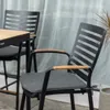 Silla de Bar - Portals - Negro en Negro - Muebles para el exterior, Uruguay | Rústico Hogar, vista 3 de 5