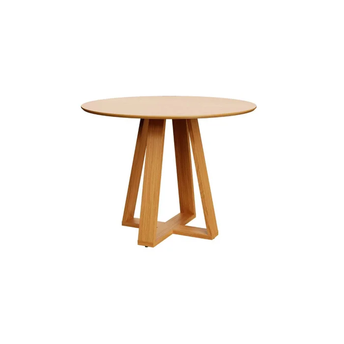 Mesa Agustina Redonda 105CM - 100% MDF - Mesas de comedor, Uruguay | Balton, vista 3