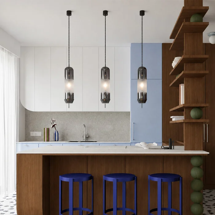 LUMINARIA AINO GREY en Gris - Lámparas colgantes, Uruguay | Berlina Store, vista 6