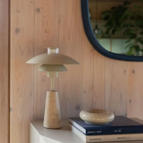 LUMINARIA DE MESA COLE Beige  - Lámparas de mesa, Uruguay | Viasono