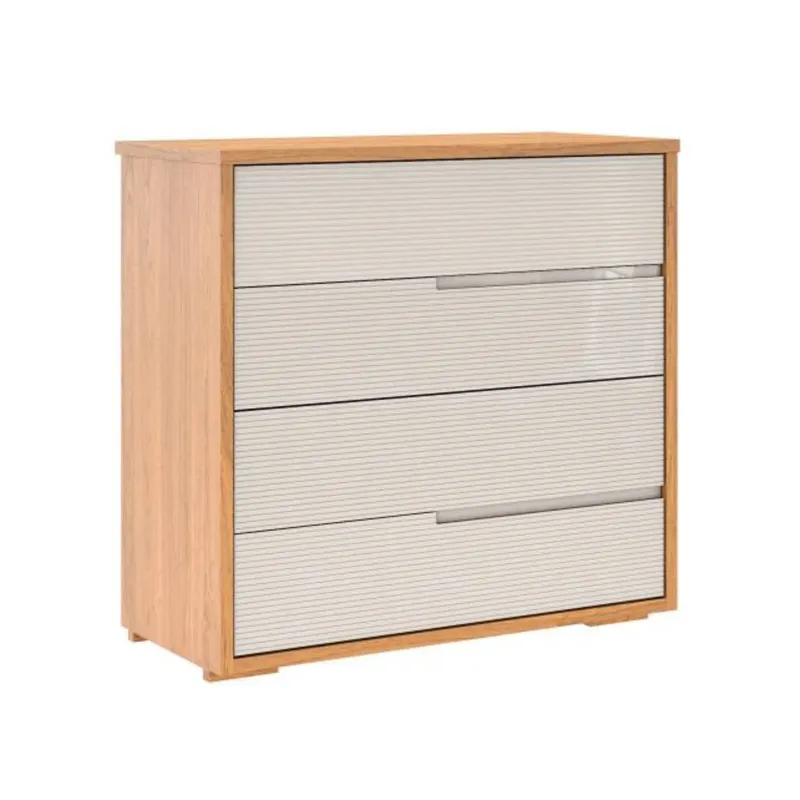 Cómoda 4 cajones - Nordik - Beige - Cómodas, Uruguay | Ecowood