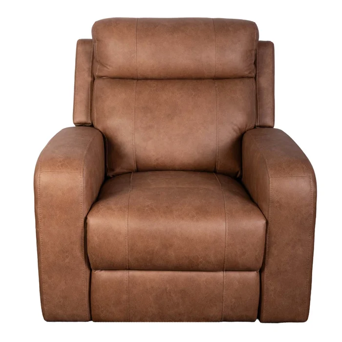 Recliner Manual Hamilton 1 Cuerpo Tela Marron Hamilton Camel en Beige - Sillones y sofás, Uruguay | Divino, vista 3