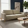 Sofa 3 Cuerpos - Tela Lavable - Color Beige en Madera natural - Sillones y sofás, Uruguay | Champagne Home, vista 5 de 5