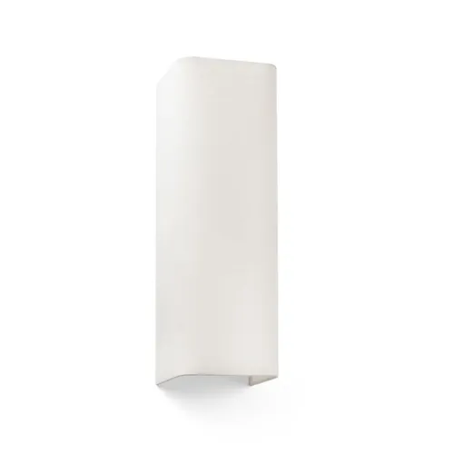 Aplique sleek rectangular L BLANCO en Blanco - Iluminación, Uruguay | La Perla