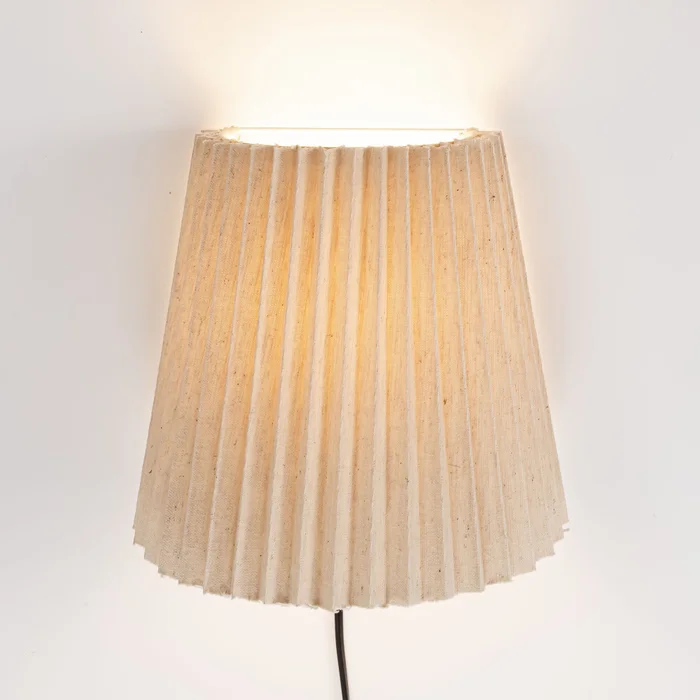 Aplique De Pared Scall Natural/beige Madera Wmrjbsivj en Beige - Iluminación, Uruguay | Divino