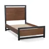 Cama 1 1/2 Plaza Madera Marron Willow en Marrón - Dormitorio, Uruguay | Divino, vista 2 de 3