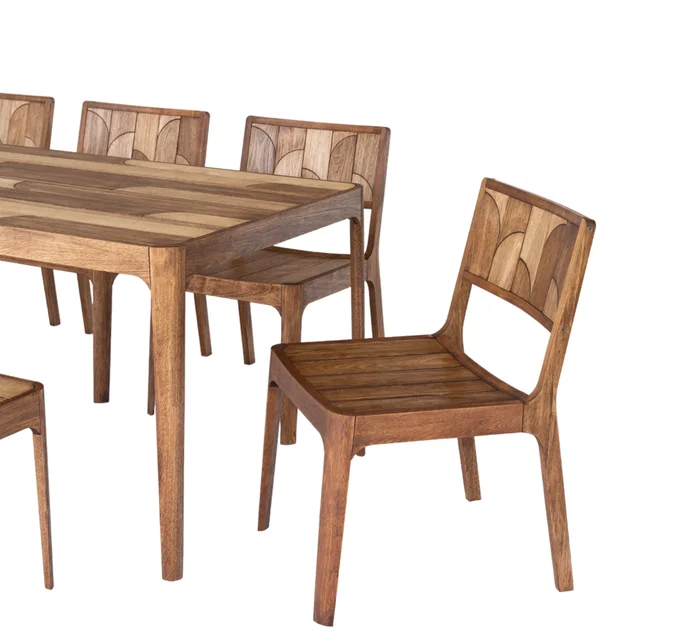 Mesa Remanso en Madera natural - Mesas de comedor, Uruguay | Furest, vista 4