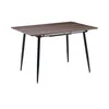 Mesa de Comedor Extensible Lupo - Roble Oscuro en Marrón - Mesas de comedor, Uruguay | NYR, vista 5 de 5