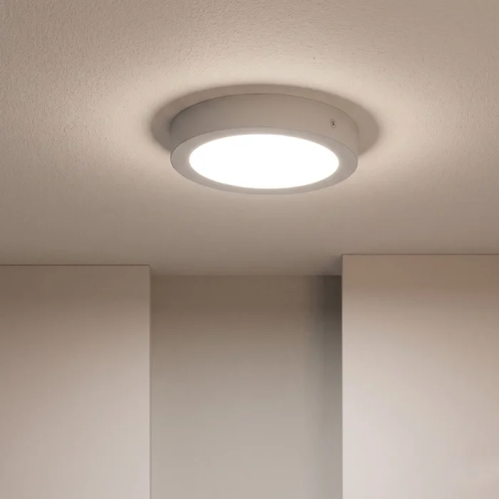 Panel LED Redondo de Adosar 18W Luz Cálida - Lámparas colgantes, Uruguay | Serlux, vista 2