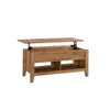 Mesa Ratona Articulada Sauder - Linea Dakota Pass - Marrón en Marrón - Mesas de living, Uruguay | Ecowood, vista 1 de 6