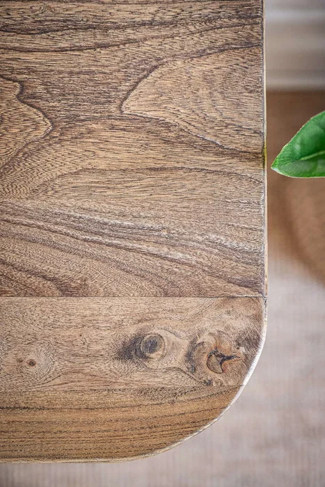 MESA DE ARRIMO / CONSOLA ATHENA - 1.40 MTS en Madera natural - Bibliotecas, Uruguay | La Iberica, vista 7