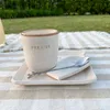Kit desayuno con vaso de cerámica, apoya cucharas, plato y cucharita - Decoración, Uruguay | Dreams On Time, vista 42 de 46