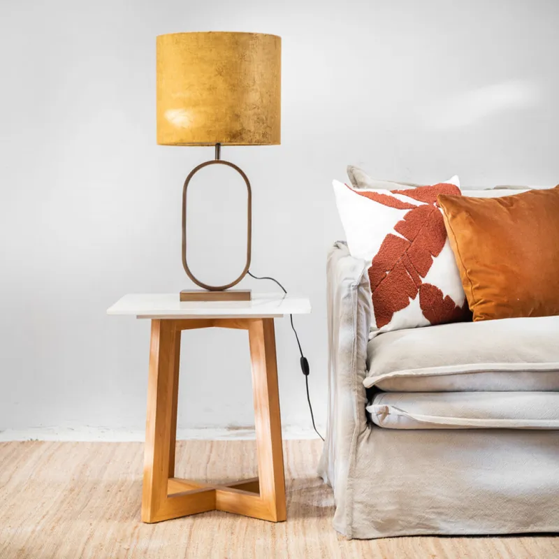 Mesa Auxiliar Malva en Madera natural - Mesas de living, Uruguay | Aihaus