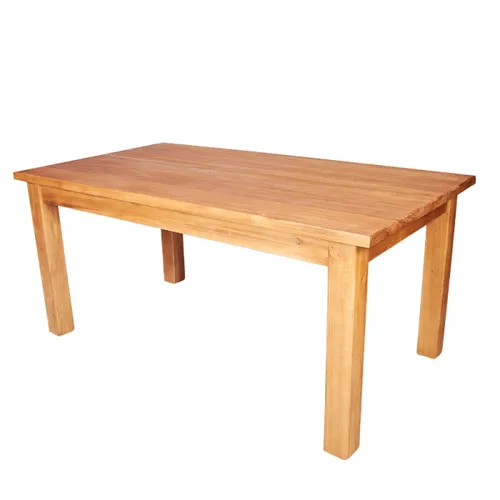Mesa rustica 4 patas 1,70 — Serra Amoblamientos en Madera natural - Mesas de comedor, Uruguay | Serra Amoblamientos