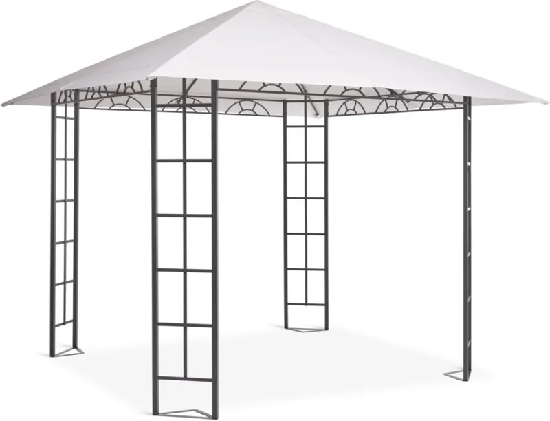 Gazebo LOFOTEN A3xL3xA2.65m blanco en Blanco - Muebles para el exterior, Uruguay | JYSK