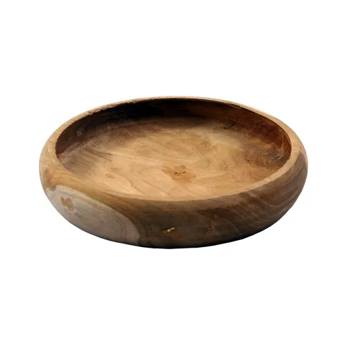 Bowl Decorativo Ambar 26*26*5 Madera Natural-beige Natural en Madera natural - Decoración, Uruguay | Divino