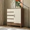 Comoda Cajonera Dormitorio 4 Cajones 1 Puerta en JEQ/OFF WHITE - Sillones y sofás, Uruguay | Soy Hogar, vista 2 de 8