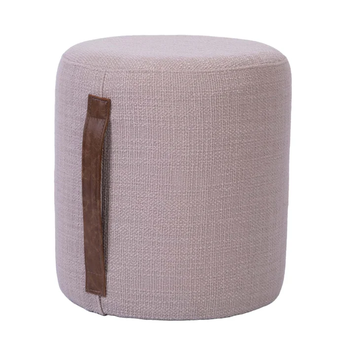Puff Tela Natural-beige Terra Beige en Beige - Sillones y sofás, Uruguay | Divino, vista 2