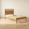Cama 1 1/2 Plaza Madera Natural-beige Capri en Madera natural - Dormitorio, Uruguay | Divino, vista 1 de 2