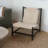 BUTACA ROBLE NEGRO Y CUERDA en Multicolor - Butacas, banquetas y puffs, Uruguay | Masinfinito Casa, vista 4 de 4