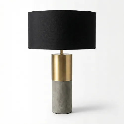 Lámpara de Mesa Industrial Lux Gold - Lámparas de mesa, Uruguay | La Perla