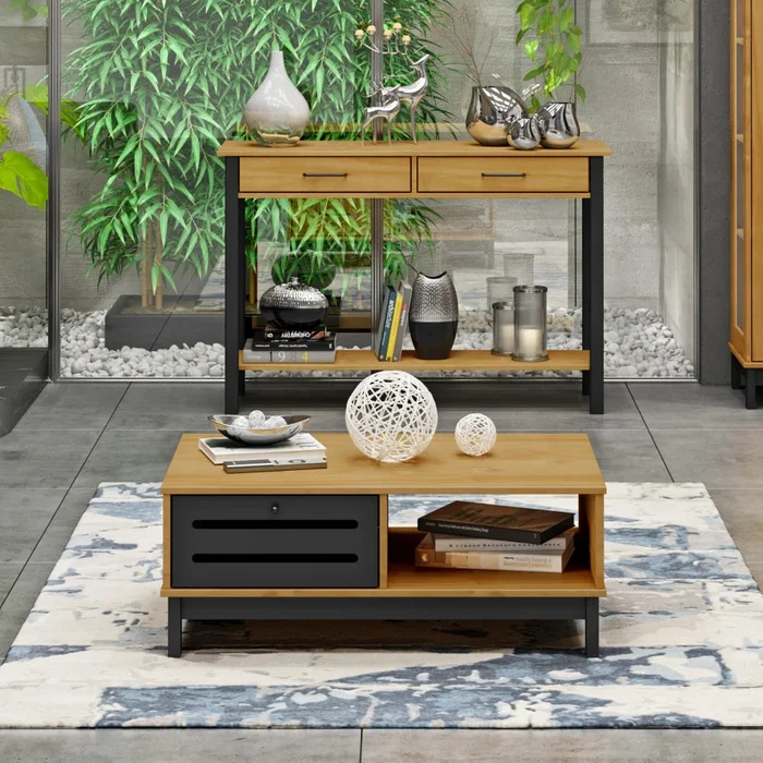 Mesa de living - Linea Loft en Multicolor - Mesas de living, Uruguay | Ecowood, vista 2