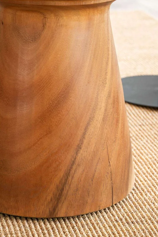 MESA AUXILIAR BLOOM - SUAR en Madera natural - Mesas de living, Uruguay | La Iberica, vista 3