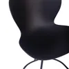 Silla De Comedor Pp-y-metal Negro Solei en Negro - Sillas, Uruguay | Divino, vista 3 de 3