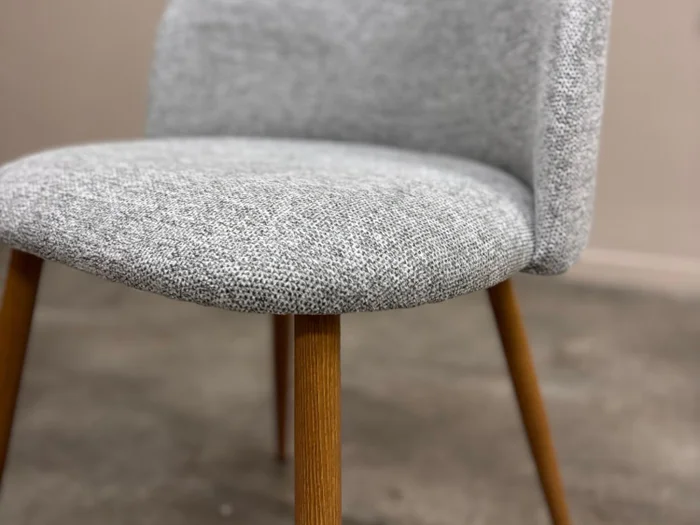 Silla MAYTE en Tela - Gris Melange en Gris - Sillas, Uruguay | Finkel, vista 3