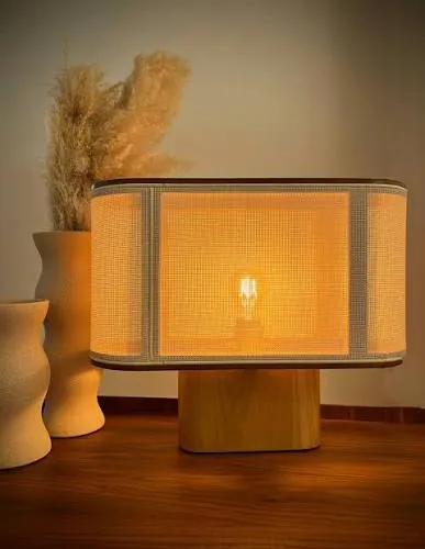M232EST en Madera natural - Lámparas de mesa, Uruguay | Unik