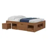 Cama Madera Maciza Con Cajones - Queen - Natural - Dormitorio, Uruguay | Ecowood, vista 1 de 8