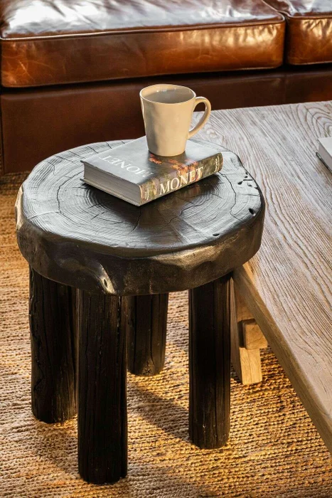 MESA AUXILIAR IRREGULAR NEGRA - 40 CMS en Negro - Mesas de living, Uruguay | La Iberica, vista 9