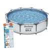 Piscina Estructural Bestway Steel Pro Max 305x76cm 4678L en Gris - Muebles para el exterior, Uruguay | La Cueva Muebles, vista 3 de 7