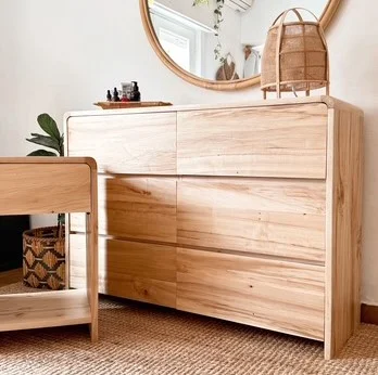 Juego de dormitorio curvo en Madera natural - Dormitorio, Uruguay | Decoramuss, vista 4