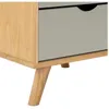 Mesa De Luz 4 Cajones Madera Maciza - Linea Dublin en Multicolor - Mesas de luz, Uruguay | Rústico Hogar, vista 3 de 5