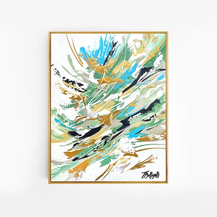 Cuadro Obra Istach Petit 70x50 en Multicolor - Decoración de pared, Uruguay | Balton, vista 2