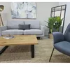 Sofá PRADA 3 cps PREVENTA - Gris Claro Tela Rústica en Gris - Sillones y sofás, Uruguay | Finkel, vista 3 de 5