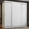 Ropero Placard Matrimonial Reno 180CM Pareja 3 Puertas Corredizas - Roperos y placares, Uruguay | Balton, vista 4 de 24