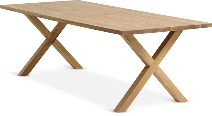 Mesa de comedor GRIBSKOV 100x230 roble en Madera natural - Mesas de comedor, Uruguay | JYSK, vista 2