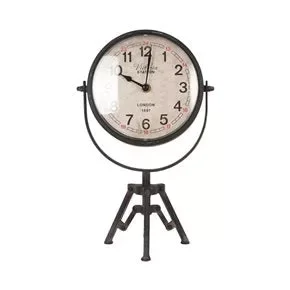 Reloj de mesa - Trípode en Negro - Decoración, Uruguay | Concetto Casa