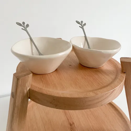 Set doble mini bowl con tenedores - Decoración, Uruguay | Dreams On Time