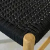 Silla en teca y cuerda negra en Negro - Sillas, Uruguay | Entrecasa, vista 3 de 5