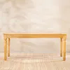 Mesa extensible Lina en Madera natural - Mesas de comedor, Uruguay | Satec, vista 3 de 5