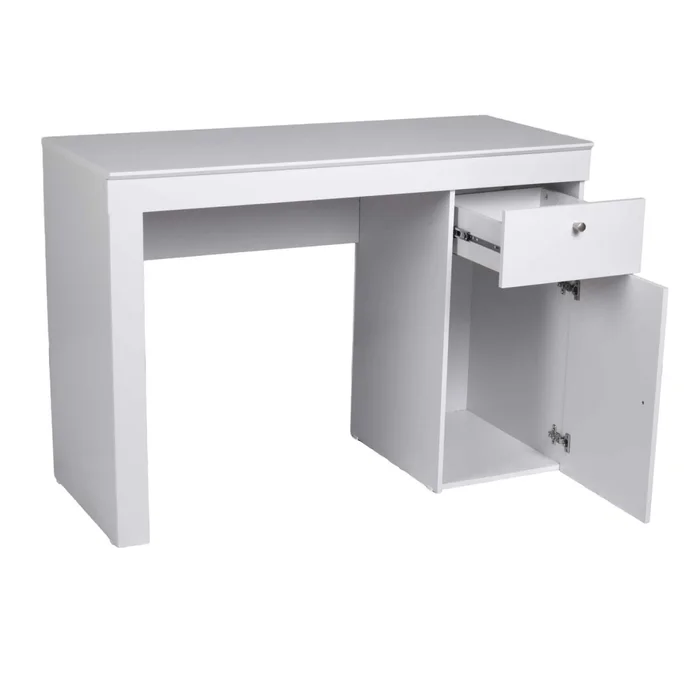 Escritorio Mdf-y-mdp Blanco Iris en Blanco - Escritorios, Uruguay | Divino, vista 4