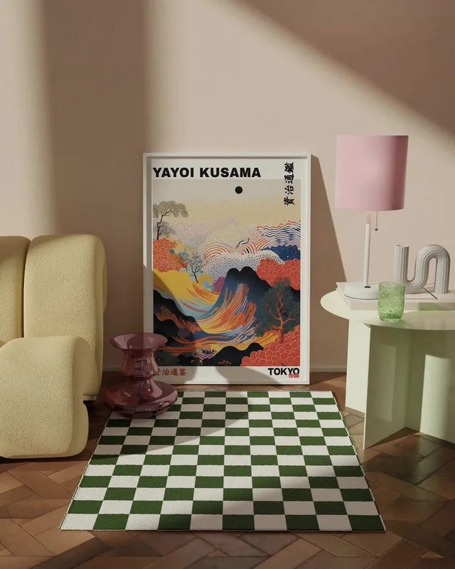 Yayoi Kusama - Colorful en Multicolor - Láminas, Uruguay | La Cuadrería, vista 4