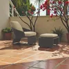 Sofá 1 cuerpo con reposapies Halley - Butacas, banquetas y puffs, Uruguay | Decotech, vista 4 de 6