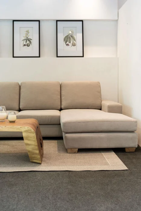 Sofa Santorini Con Chase en Beige - Sillones y sofás, Uruguay | Marvic, vista 3