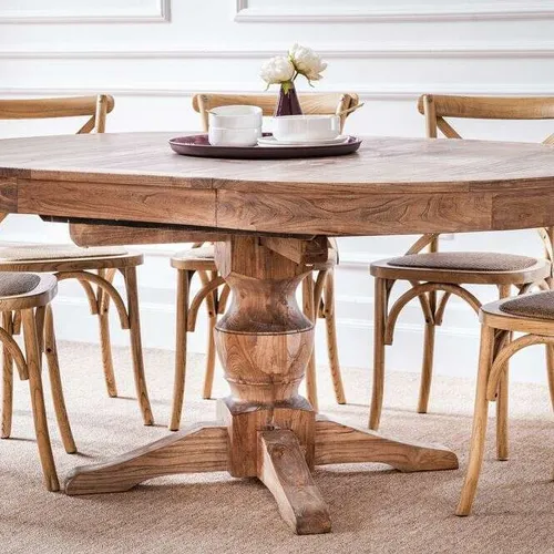 MESA COMEDOR EXTENSIBLE - 1.20 A 1.70 MTS - OLMO - Mesas de comedor, Uruguay | La Iberica