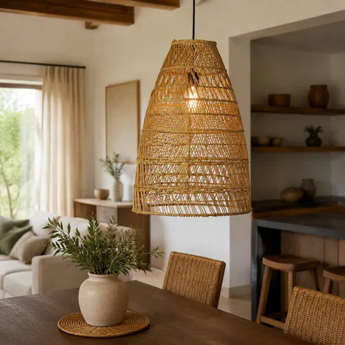 Lámpara Elin en Madera natural - Lámparas colgantes, Uruguay | Camino a Casa